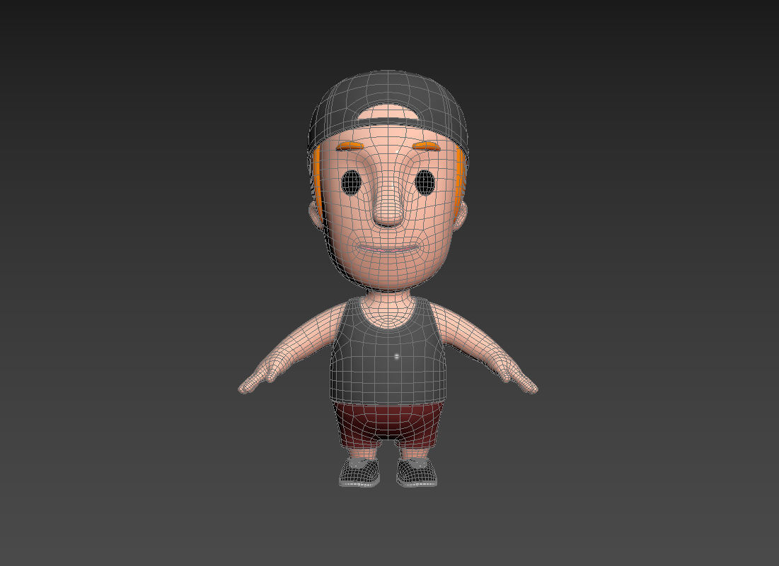 Little People 008 3D model_14