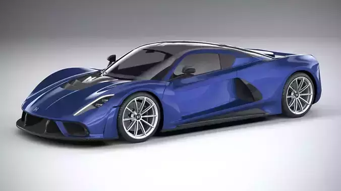 Hennesey Venom F5 2021 3D model