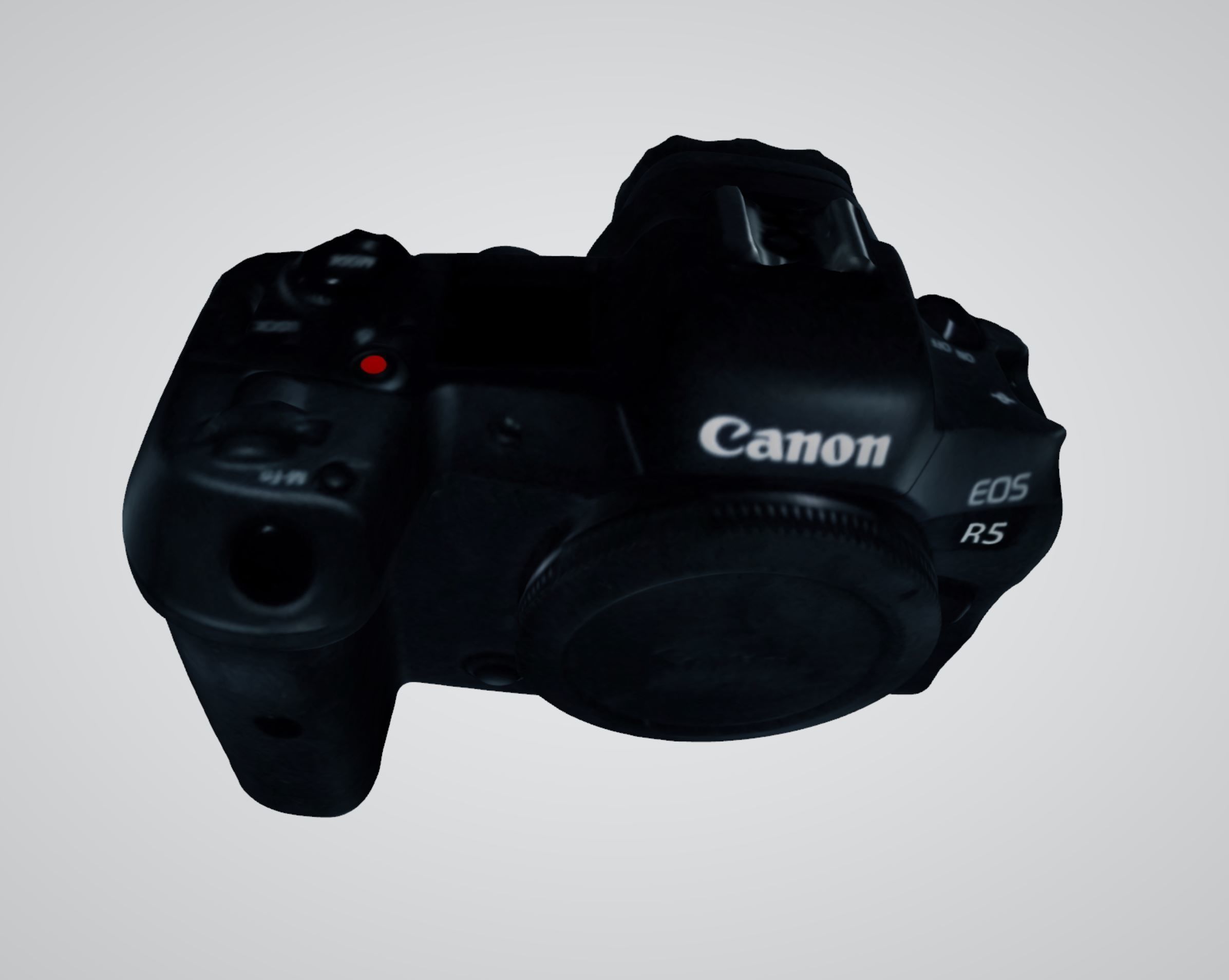 Canon R5 Body - High Detail Scan 3D model_5