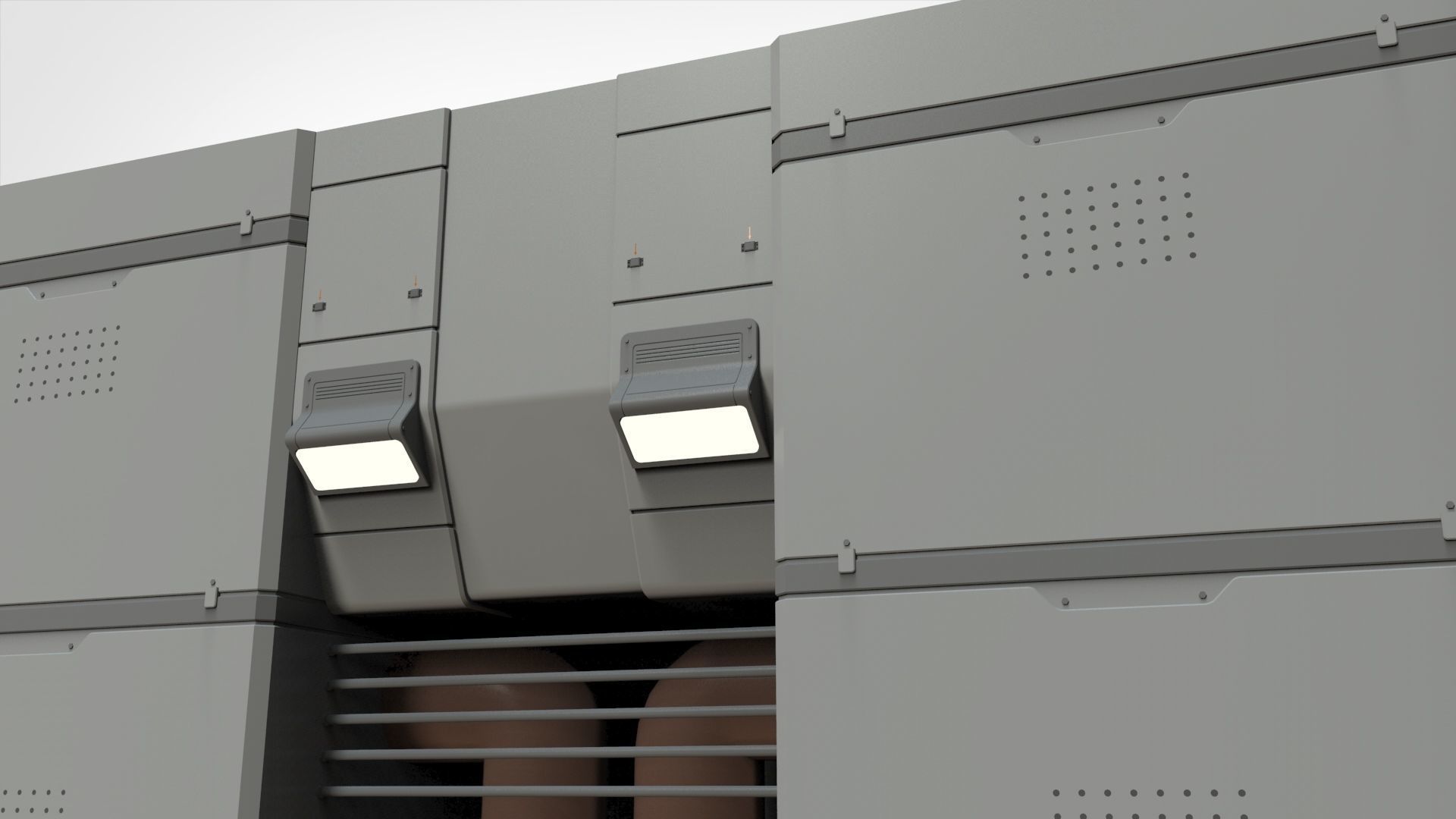 Sci Fi Modular Environment 11 3D model_25