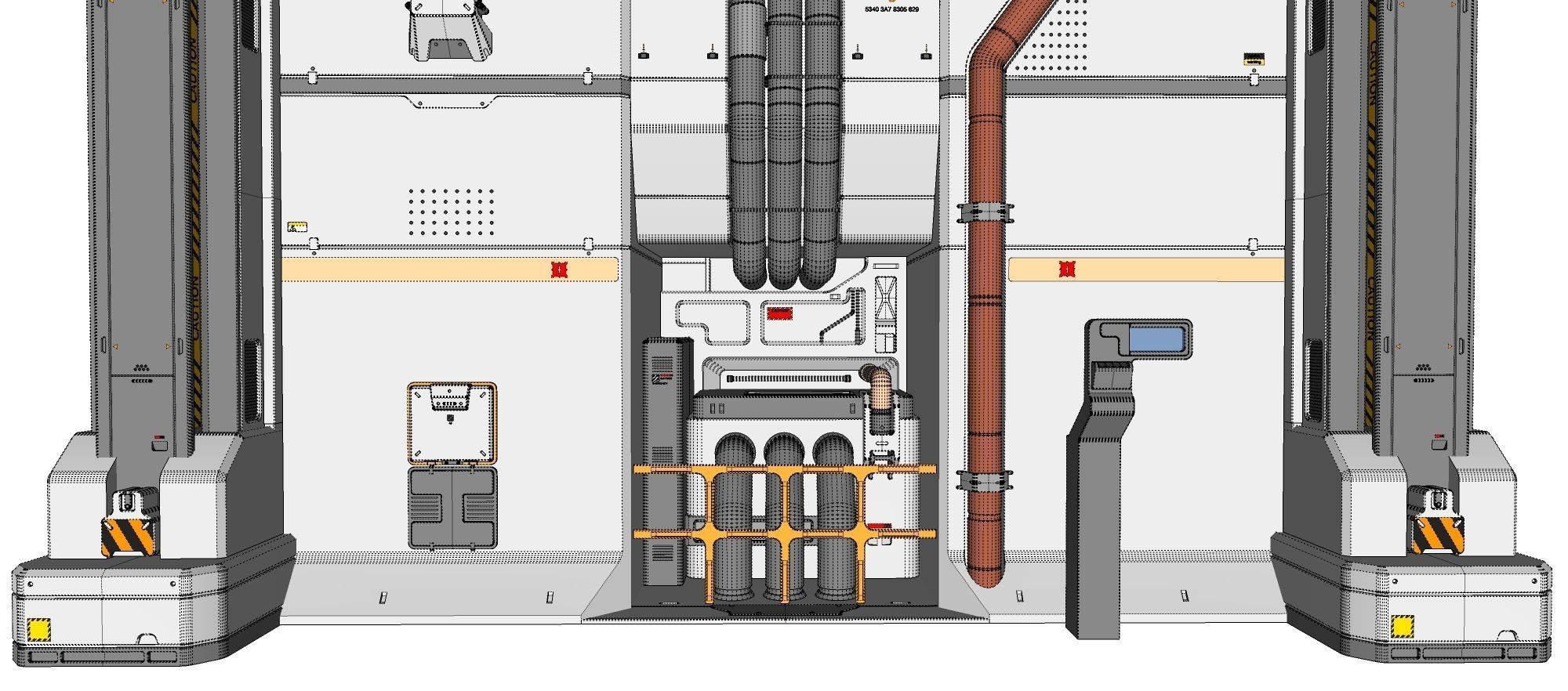 Sci Fi Modular Environment 11 3D model_30