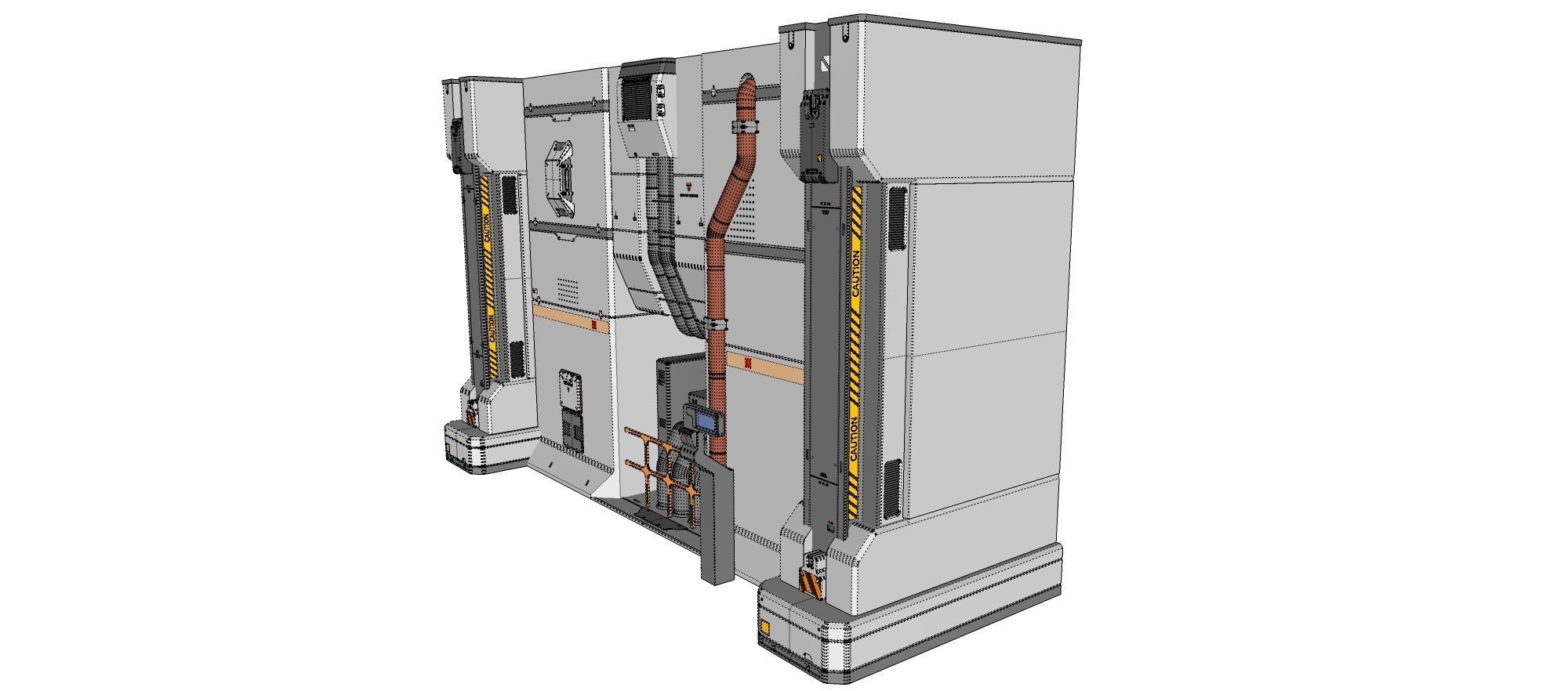 Sci Fi Modular Environment 11 3D model_31