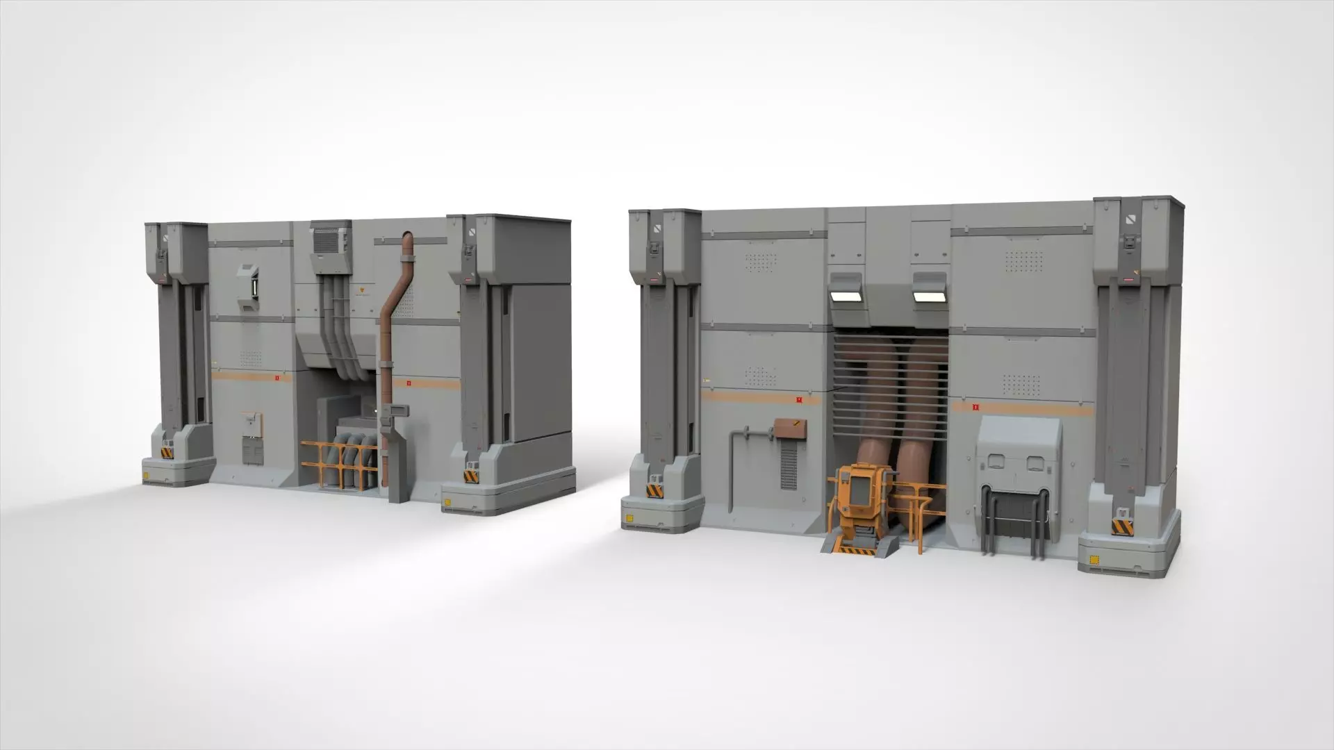 Sci Fi Modular Environment 11 3D model_0