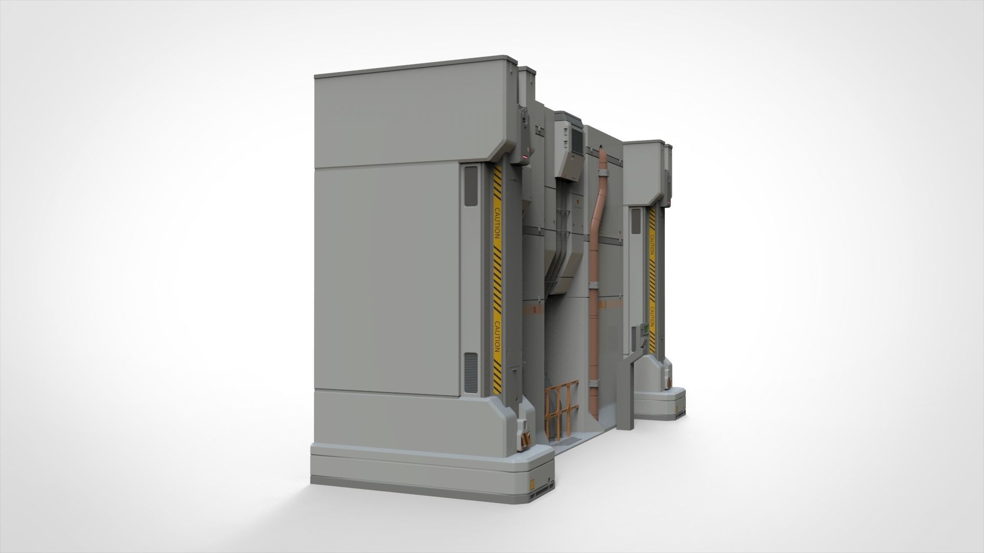 Sci Fi Modular Environment 11 3D model_3