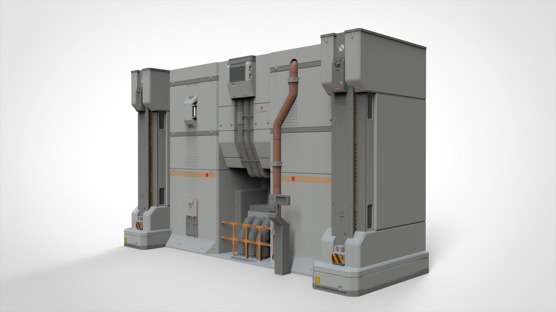 Sci Fi Modular Environment 11 3D model_5