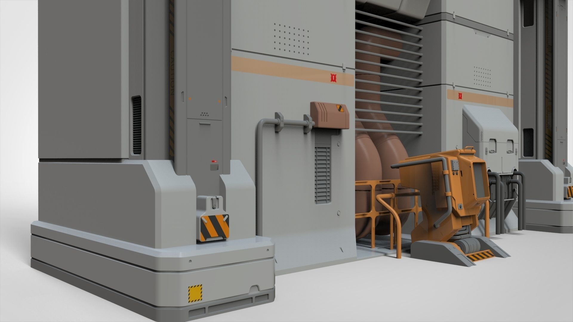 Sci Fi Modular Environment 11 3D model_19