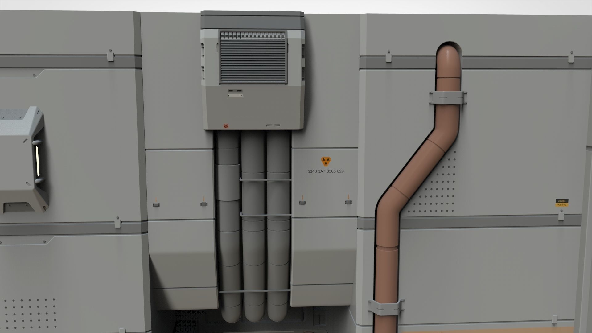 Sci Fi Modular Environment 11 3D model_12