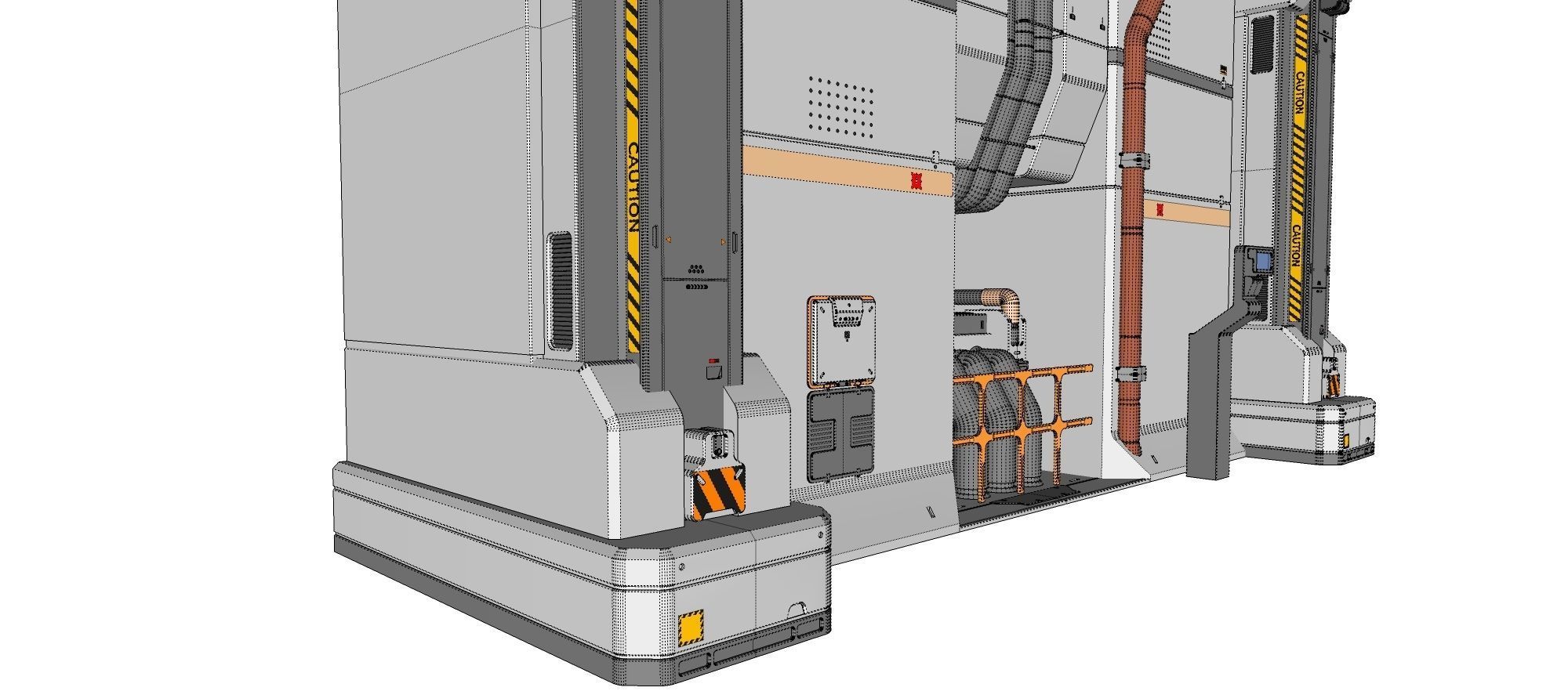 Sci Fi Modular Environment 11 3D model_28