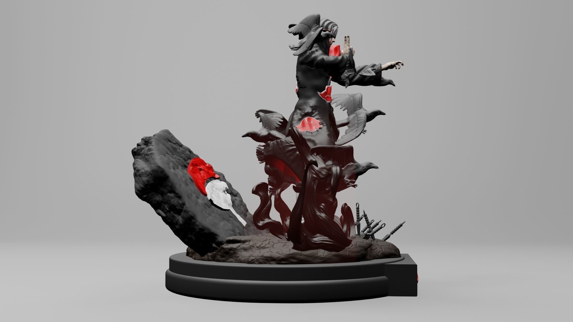 ITACHI UCHIHA - 3DPRINTING 3D print model_9