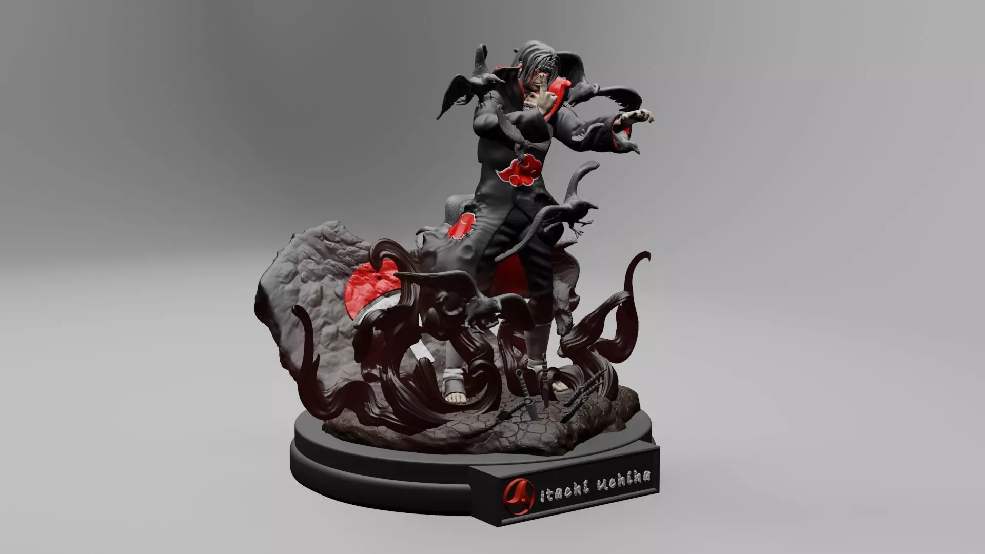 ITACHI UCHIHA - 3DPRINTING 3D print model_0