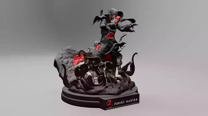 ITACHI UCHIHA - 3DPRINTING 3D print model
