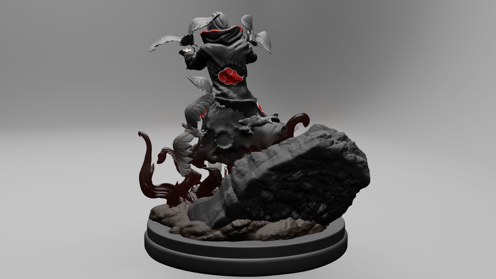 ITACHI UCHIHA - 3DPRINTING 3D print model_14