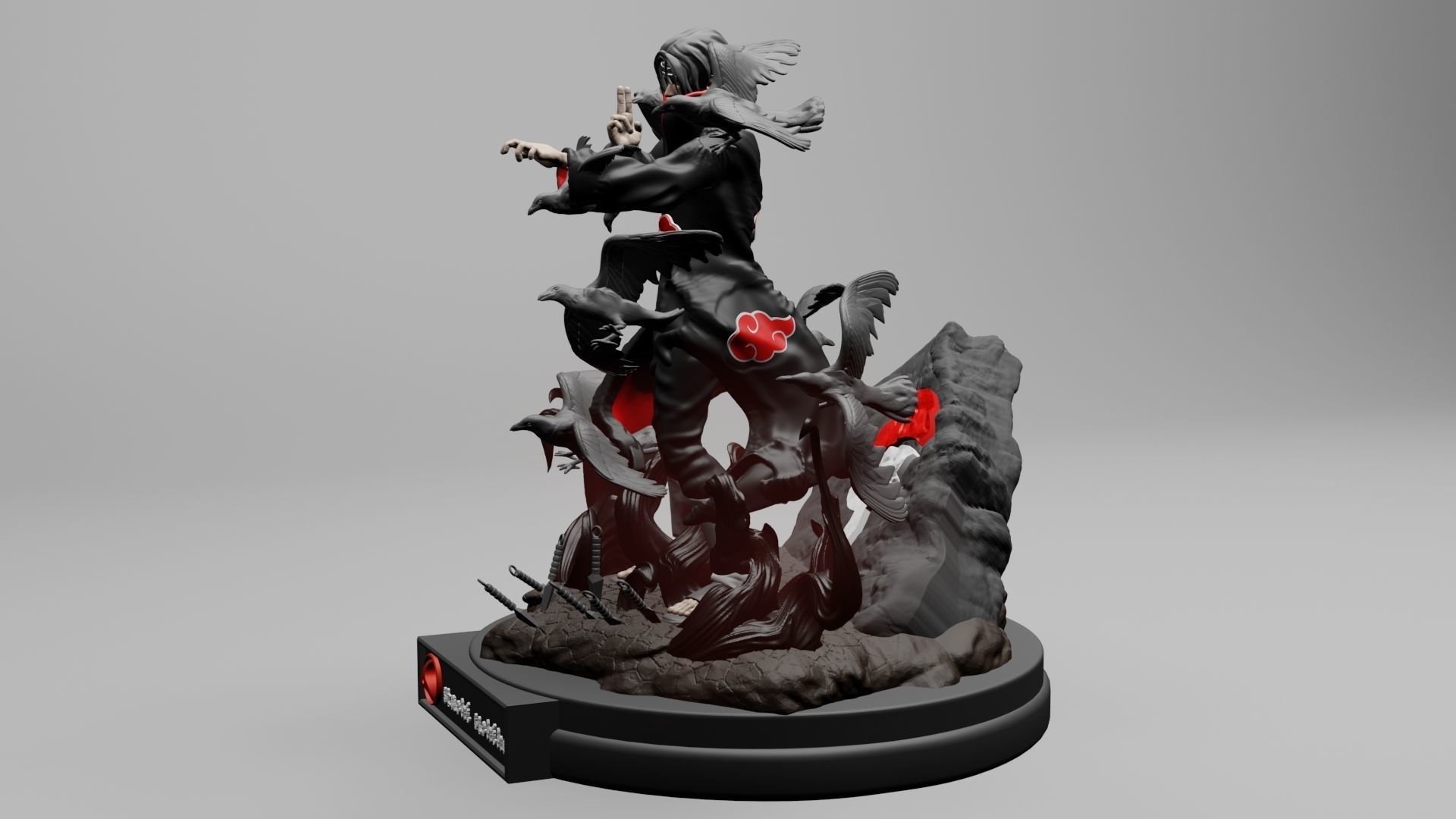 ITACHI UCHIHA - 3DPRINTING 3D print model_5