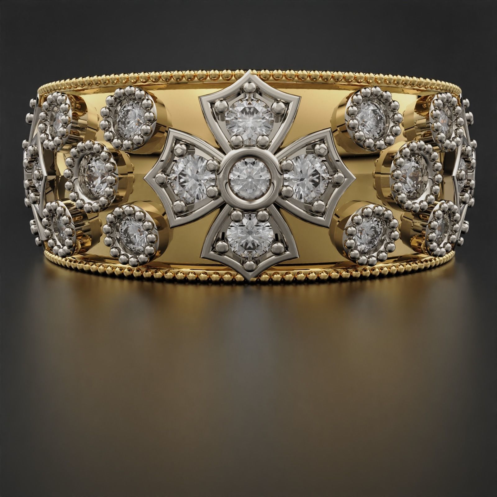 Big Eternity Ring 3D print model_6