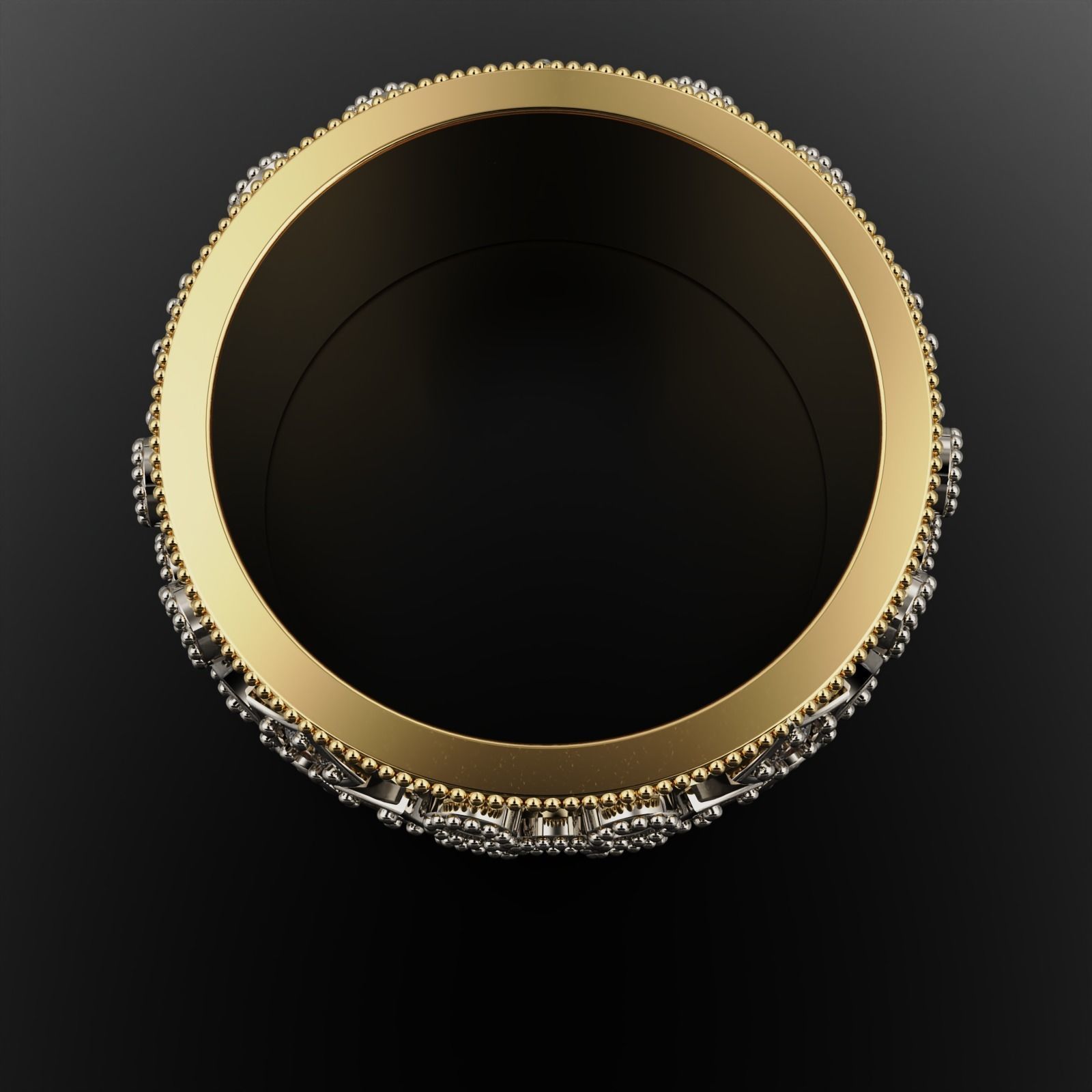 Big Eternity Ring 3D print model_8