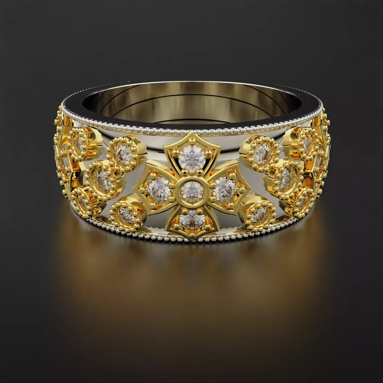Big Eternity Ring 3D print model_0