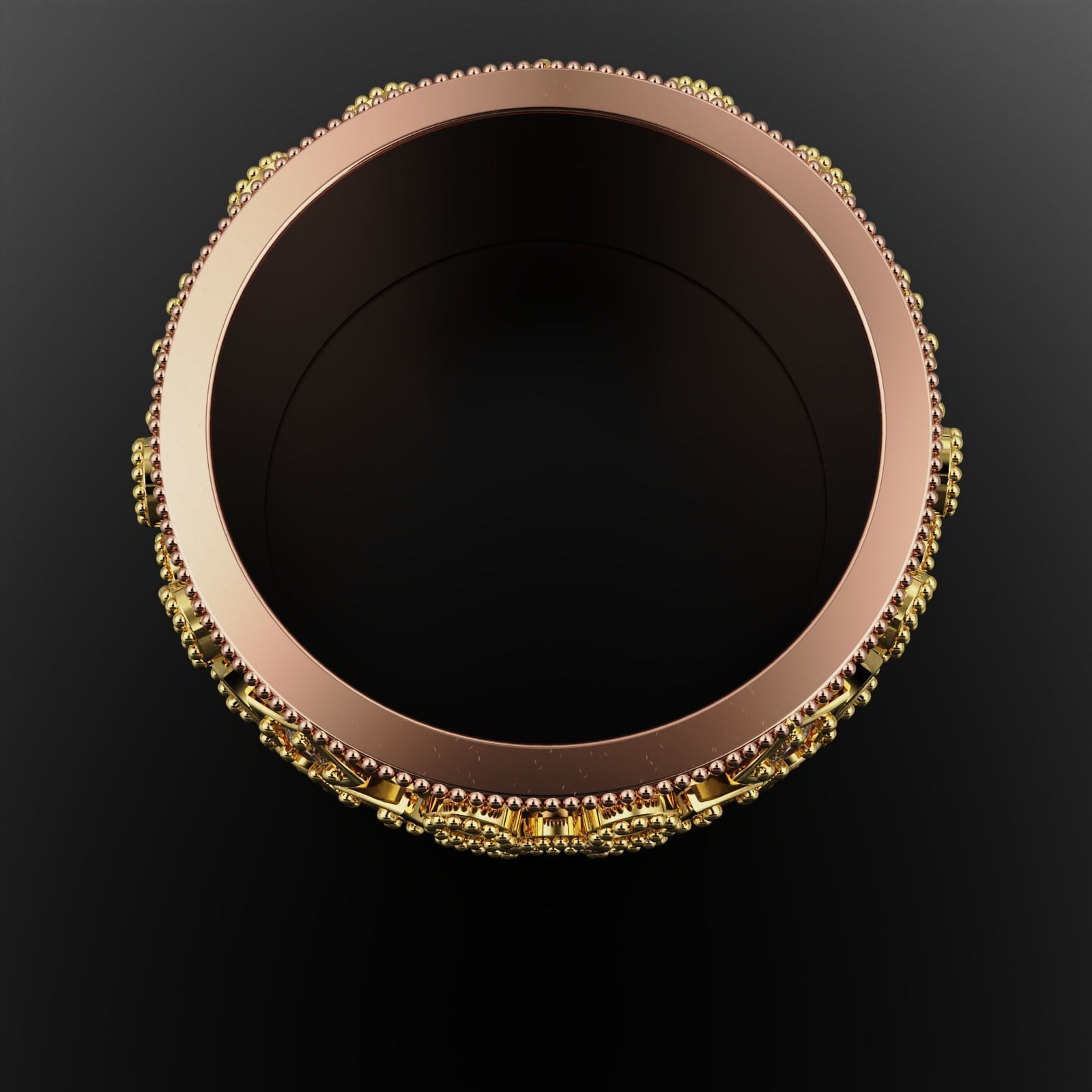 Big Eternity Ring 3D print model_5
