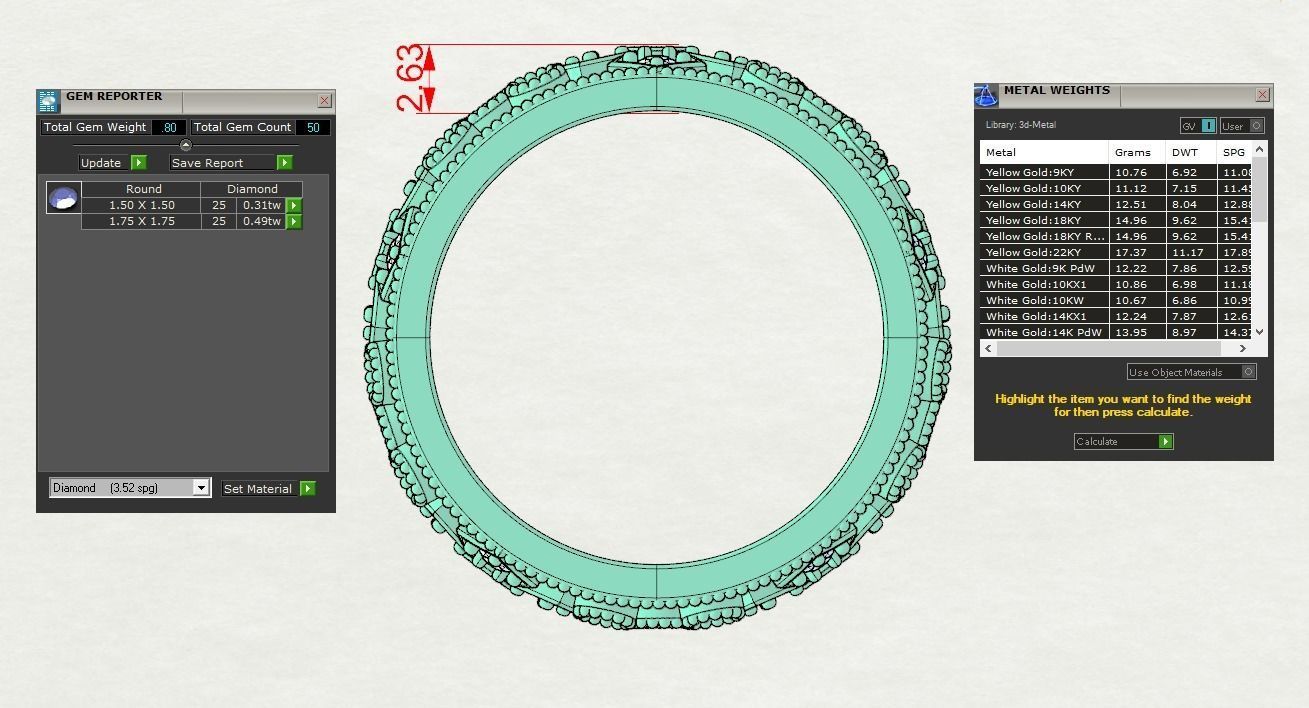 Big Eternity Ring 3D print model_9