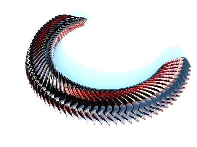 Gate parametric  3D model