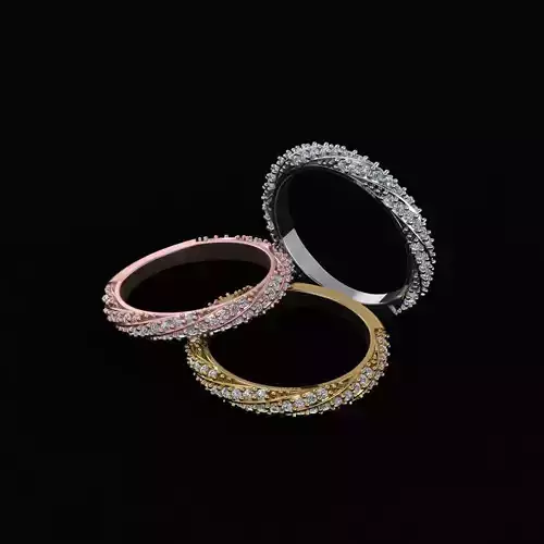 Twist ring shadow band