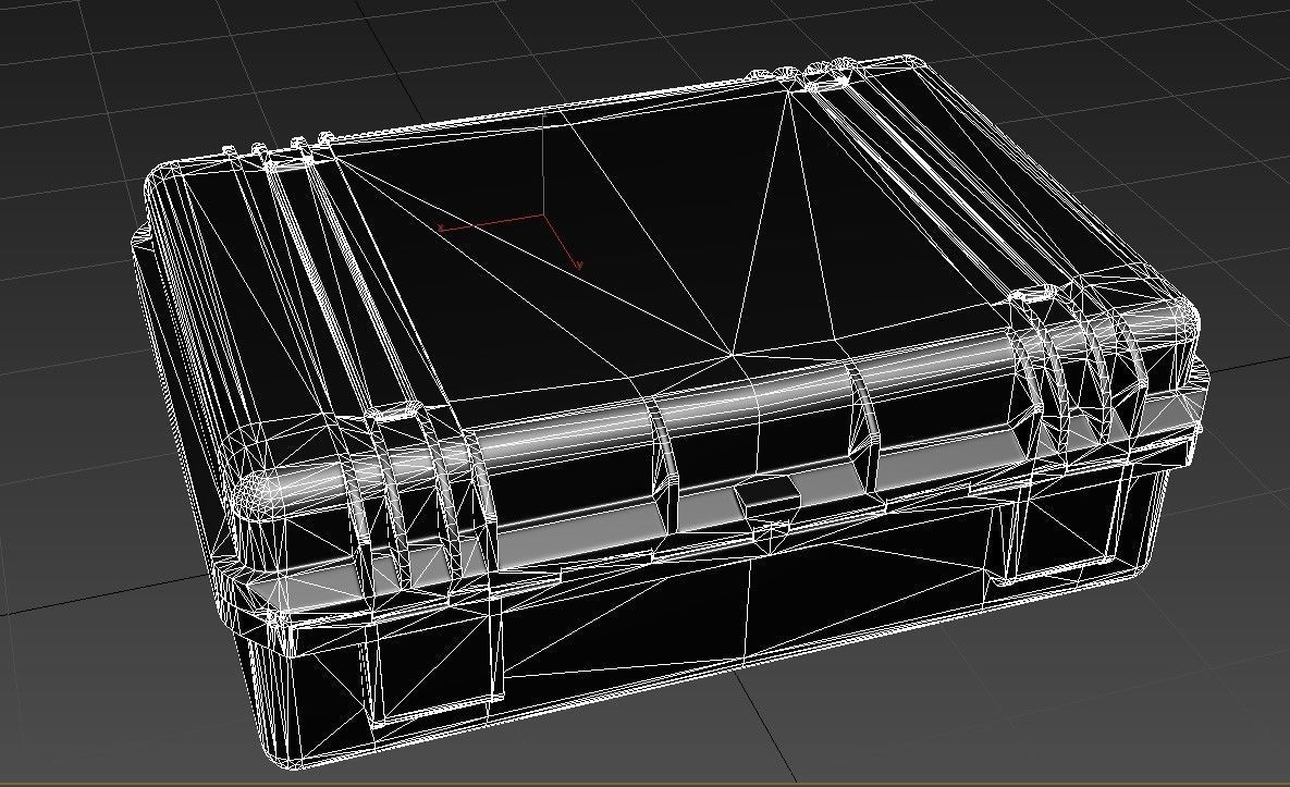 Peli iM2300 Storm Case  Low-poly 3D model_25
