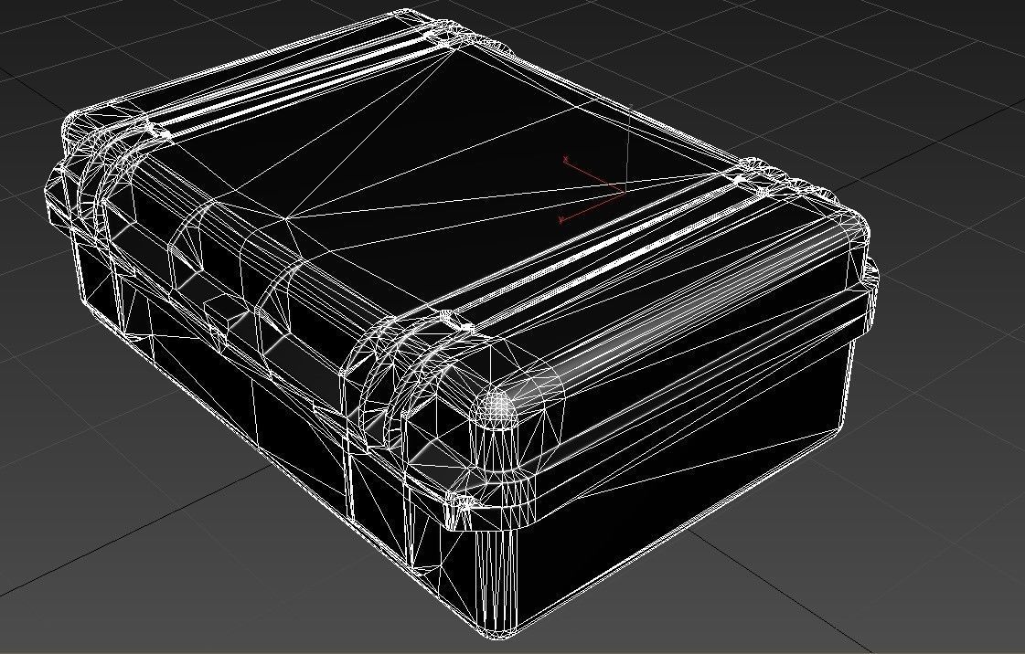 Peli iM2300 Storm Case  Low-poly 3D model_26