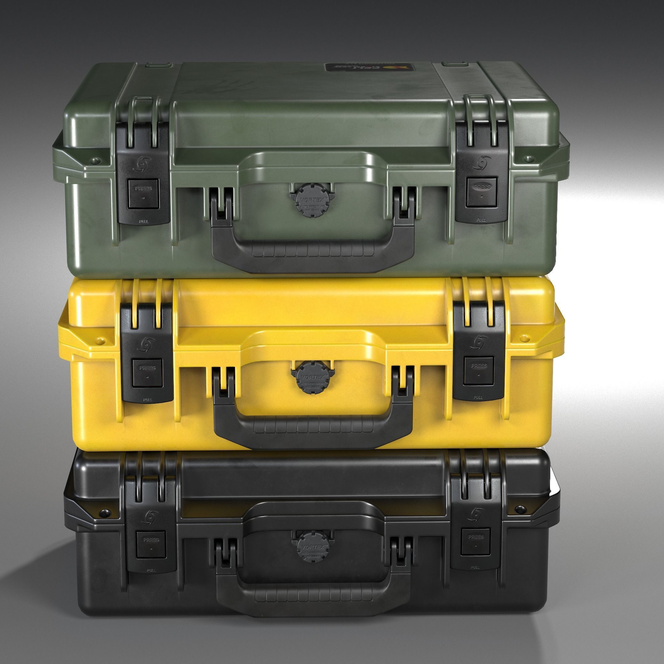 Peli iM2300 Storm Case  Low-poly 3D model_1