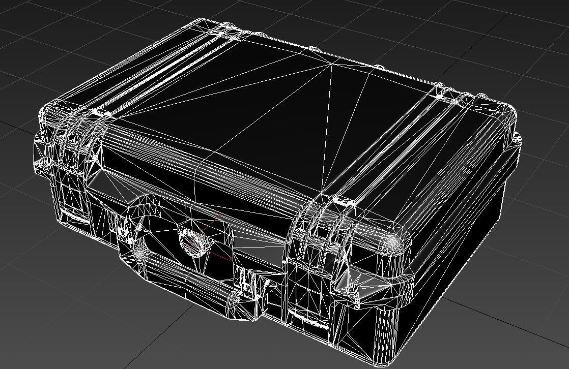 Peli iM2300 Storm Case  Low-poly 3D model_23