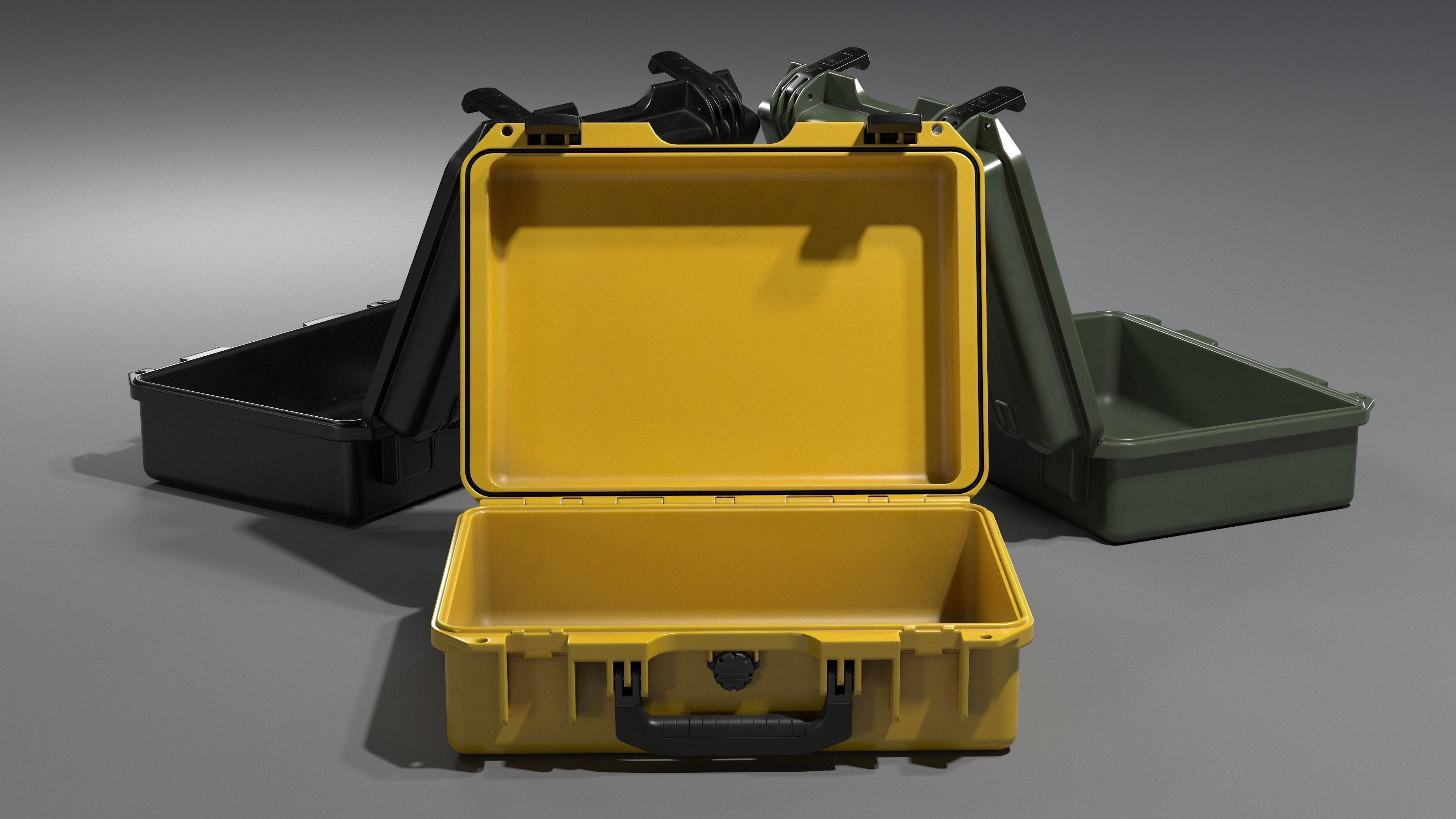 Peli iM2300 Storm Case  Low-poly 3D model_20