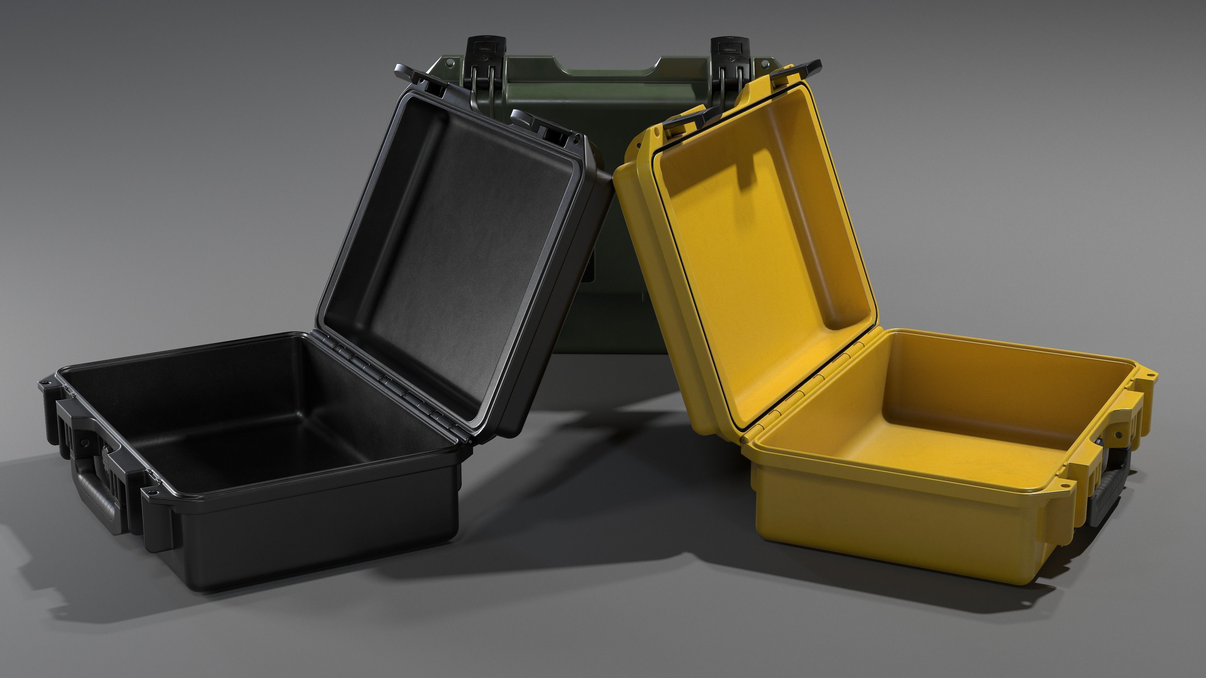 Peli iM2300 Storm Case  Low-poly 3D model_19