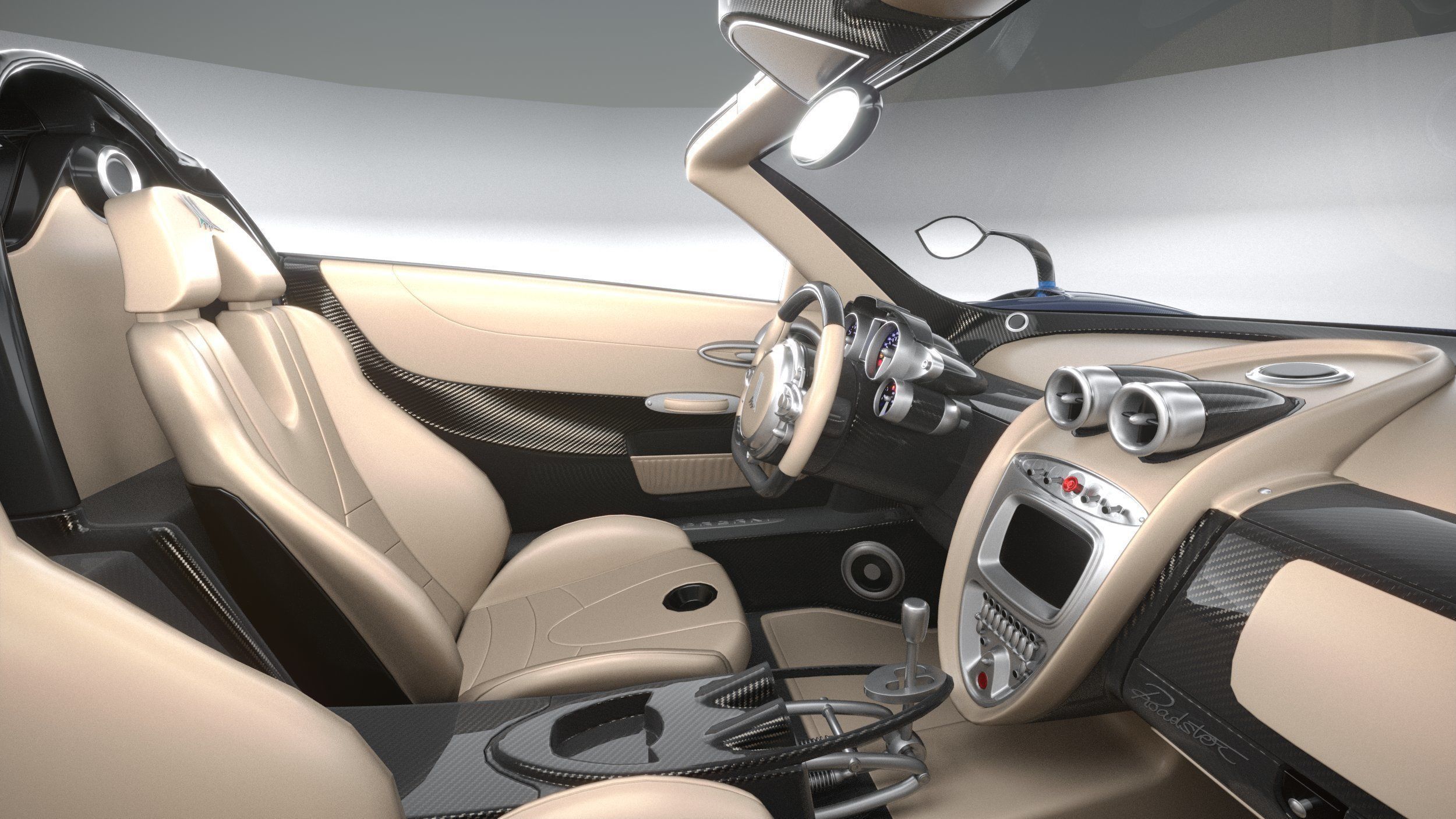 Pagani Huayra Tricolore 2021 3D model_28