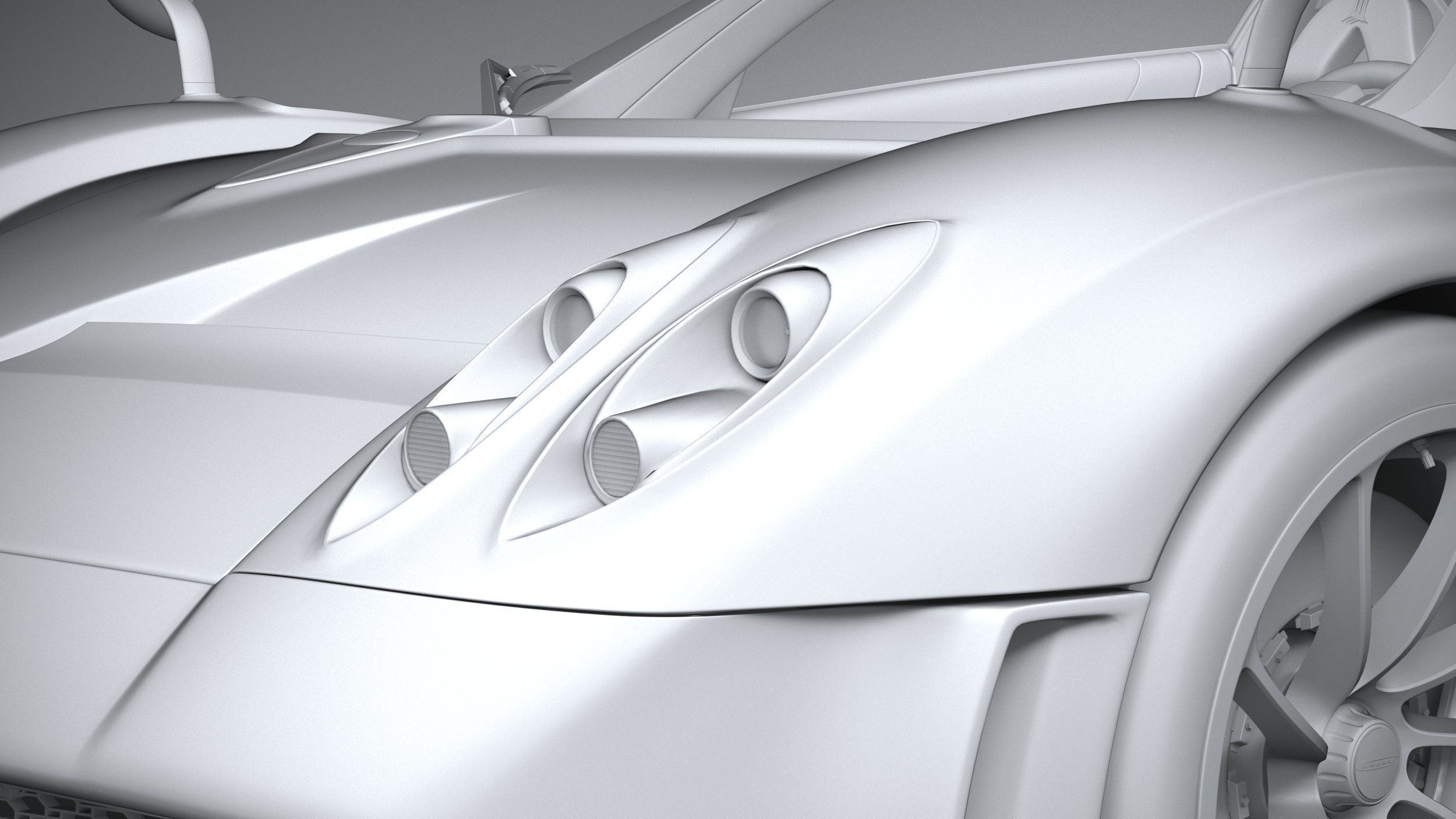 Pagani Huayra Tricolore 2021 3D model_23