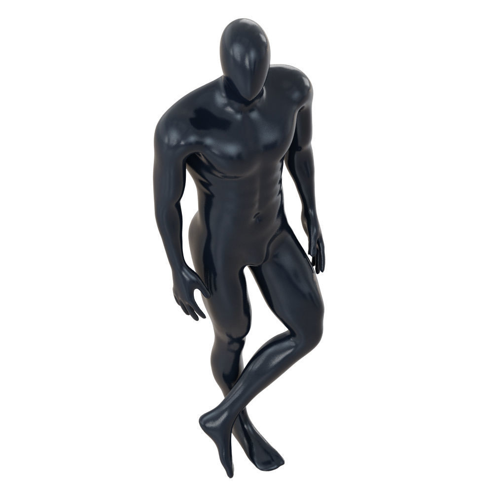 Male Abstract Mannequin 99 3D model_3