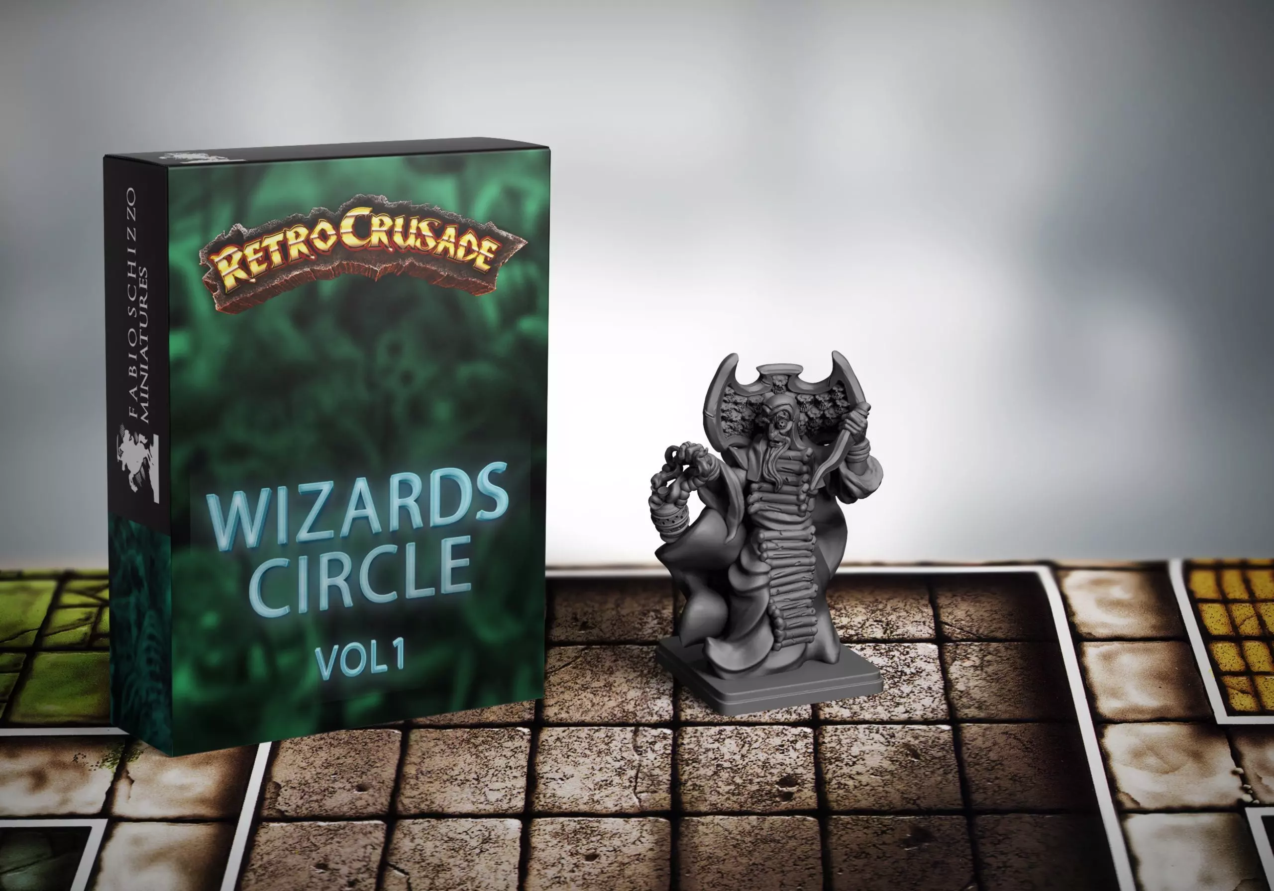 Retrocrusade Necromancer 3D print model