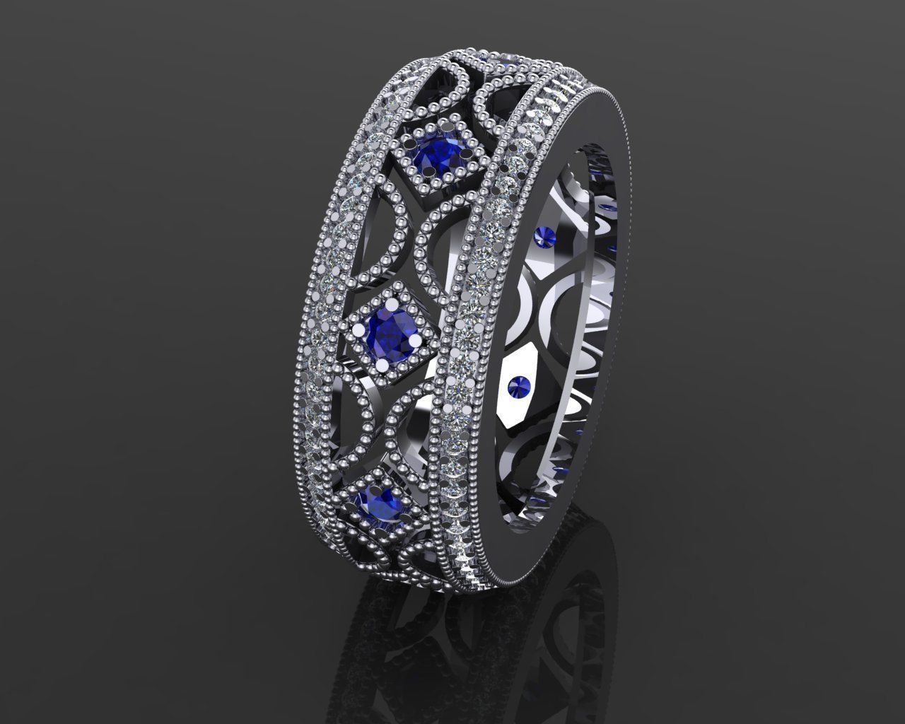 Ring 38 3D print model_4