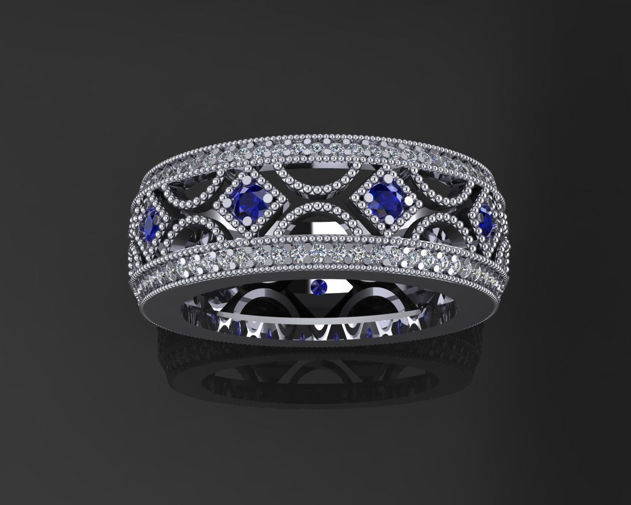 Ring 38 3D print model_3