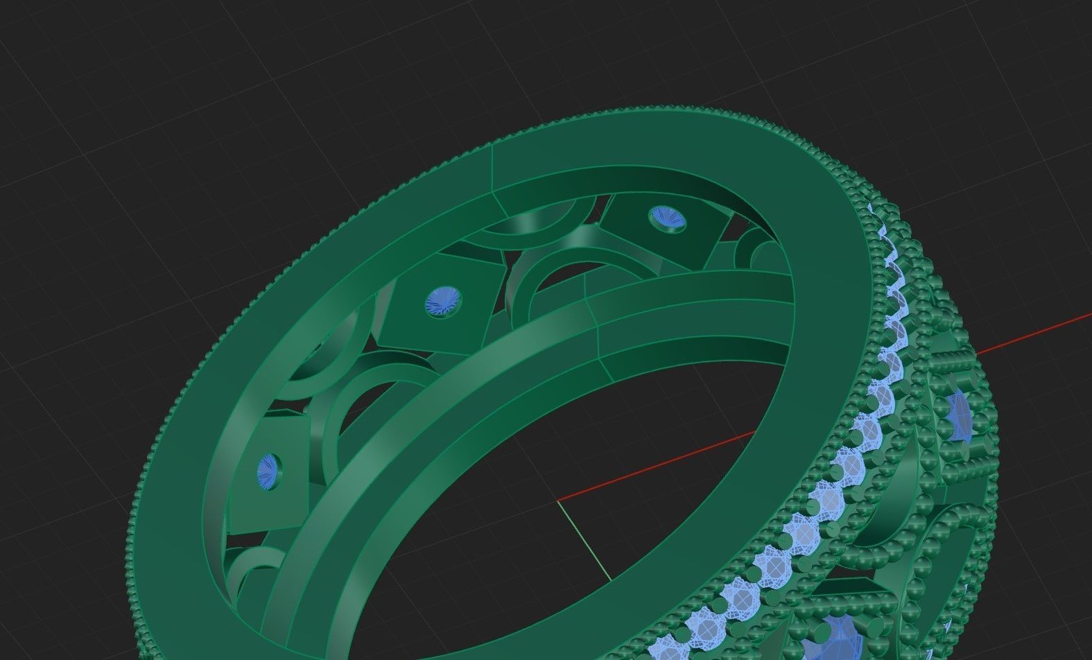 Ring 38 3D print model_7