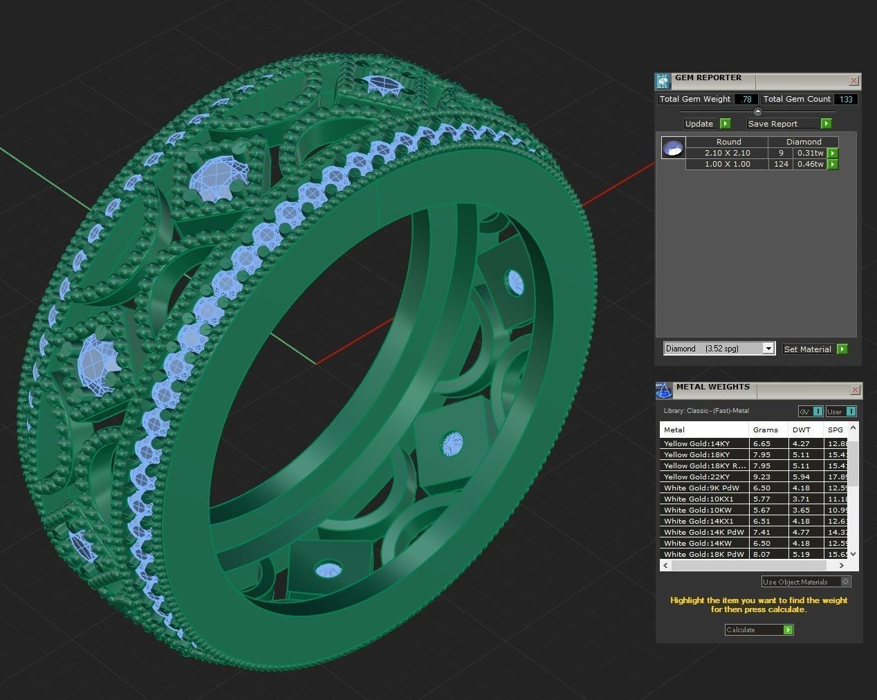 Ring 38 3D print model_9