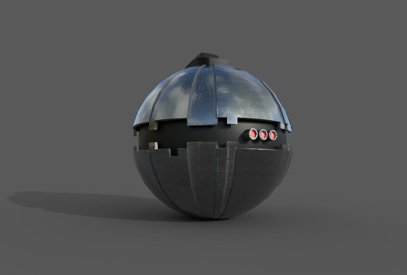 Thermal Detonator Star Wars Prop 3D model_2