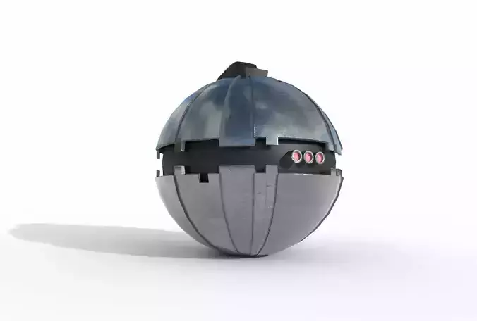 Thermal Detonator Star Wars Prop 3D model
