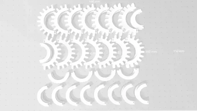 mobius Gear Free 3D print model
