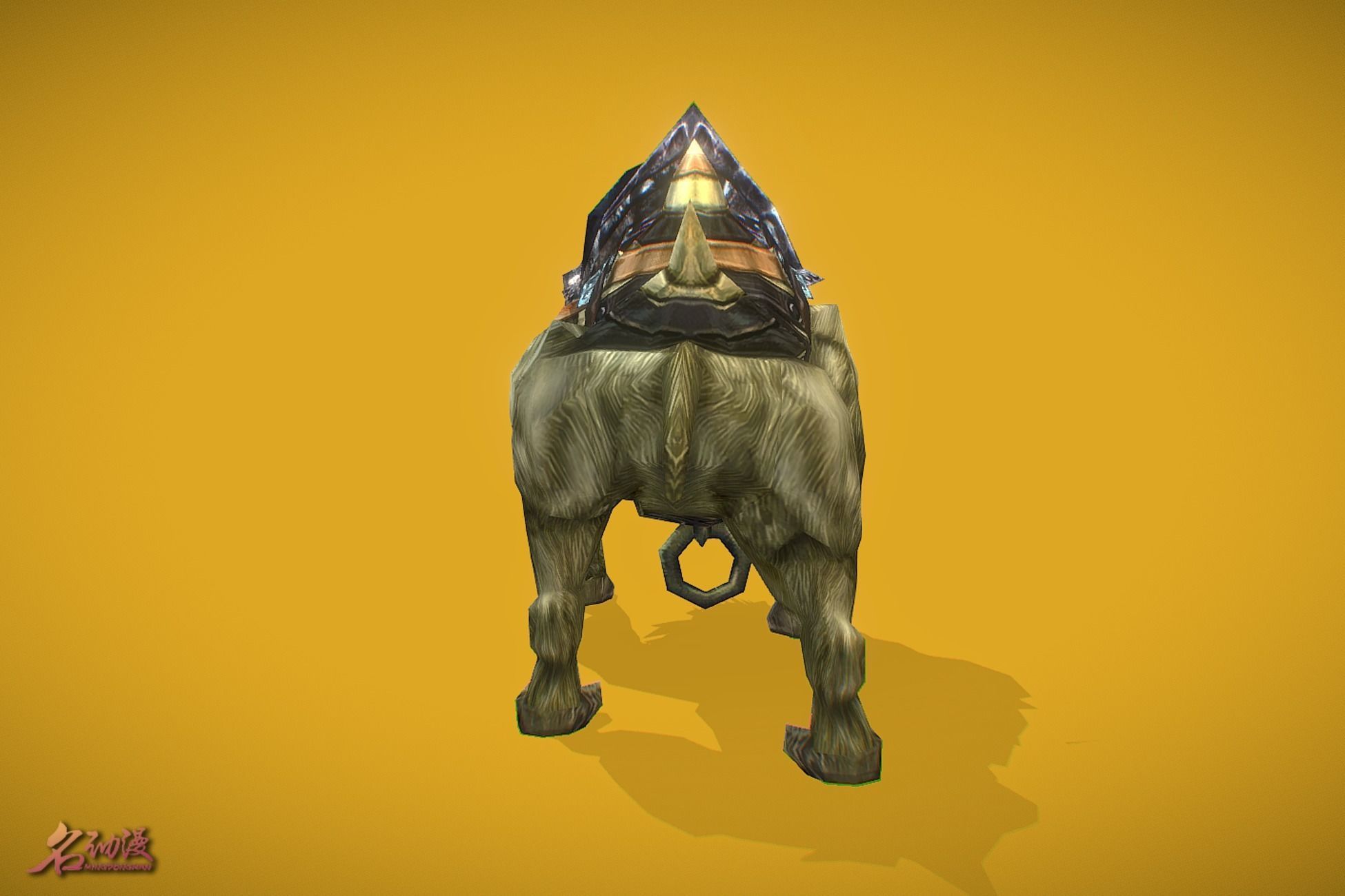 RPG Hyena 3 Low-poly 3D model_4