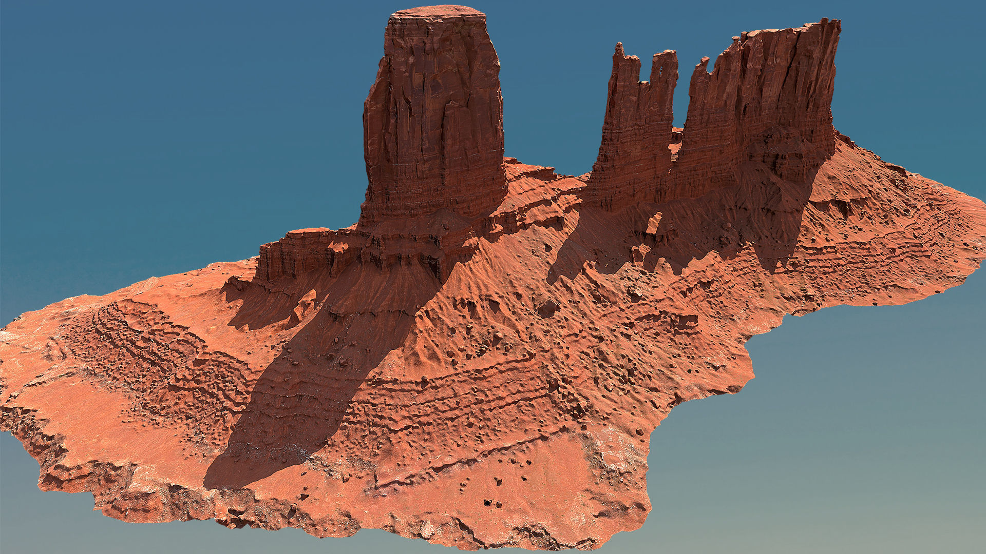 Arizona Valley Scan Pack Low-poly 3D model_2