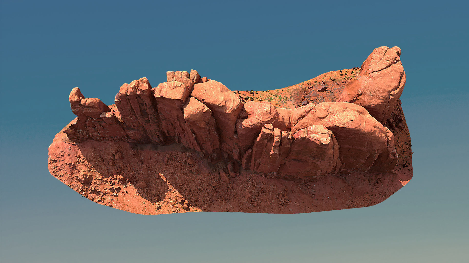 Arizona Valley Scan Pack Low-poly 3D model_11