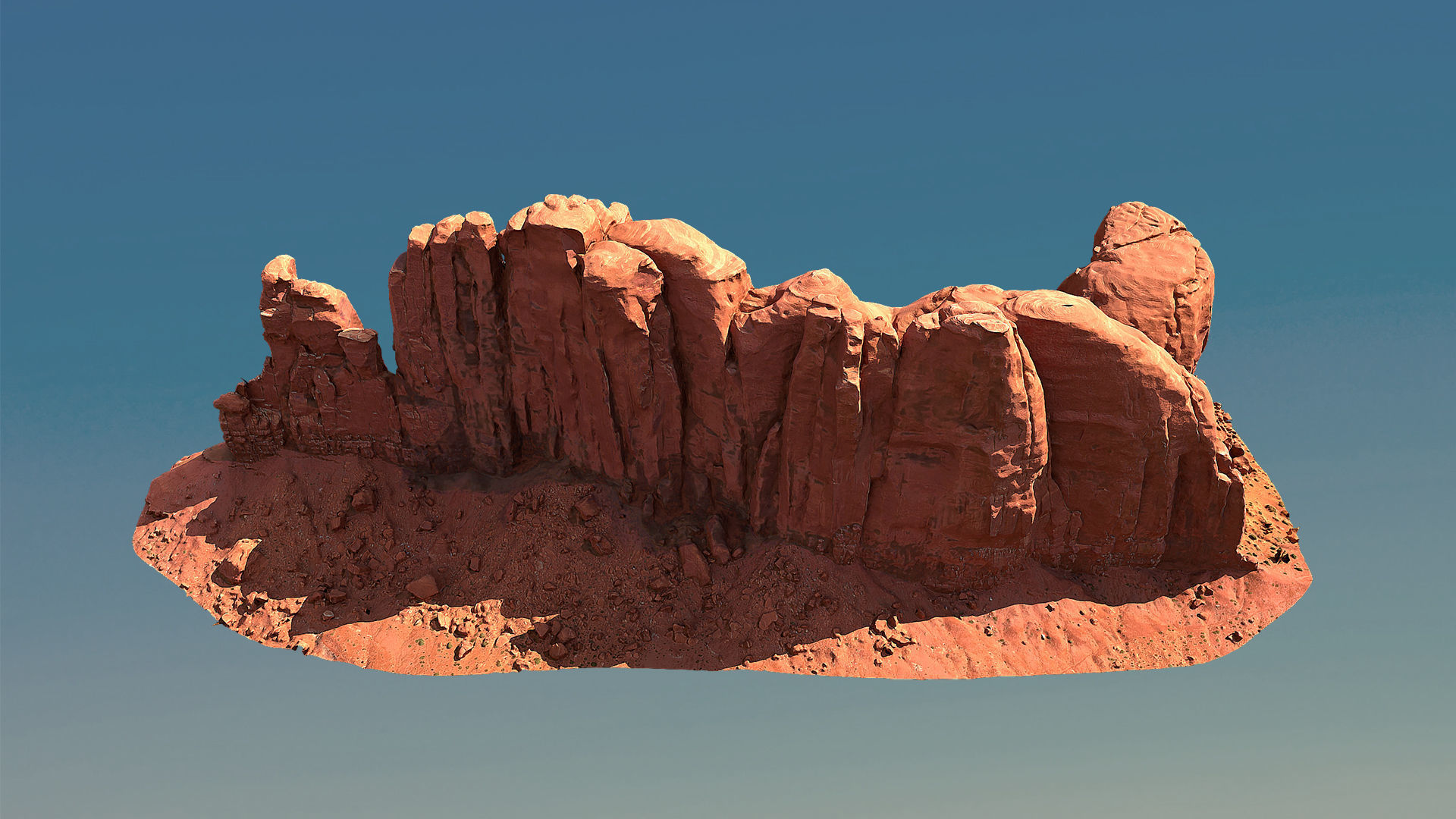 Arizona Valley Scan Pack Low-poly 3D model_17