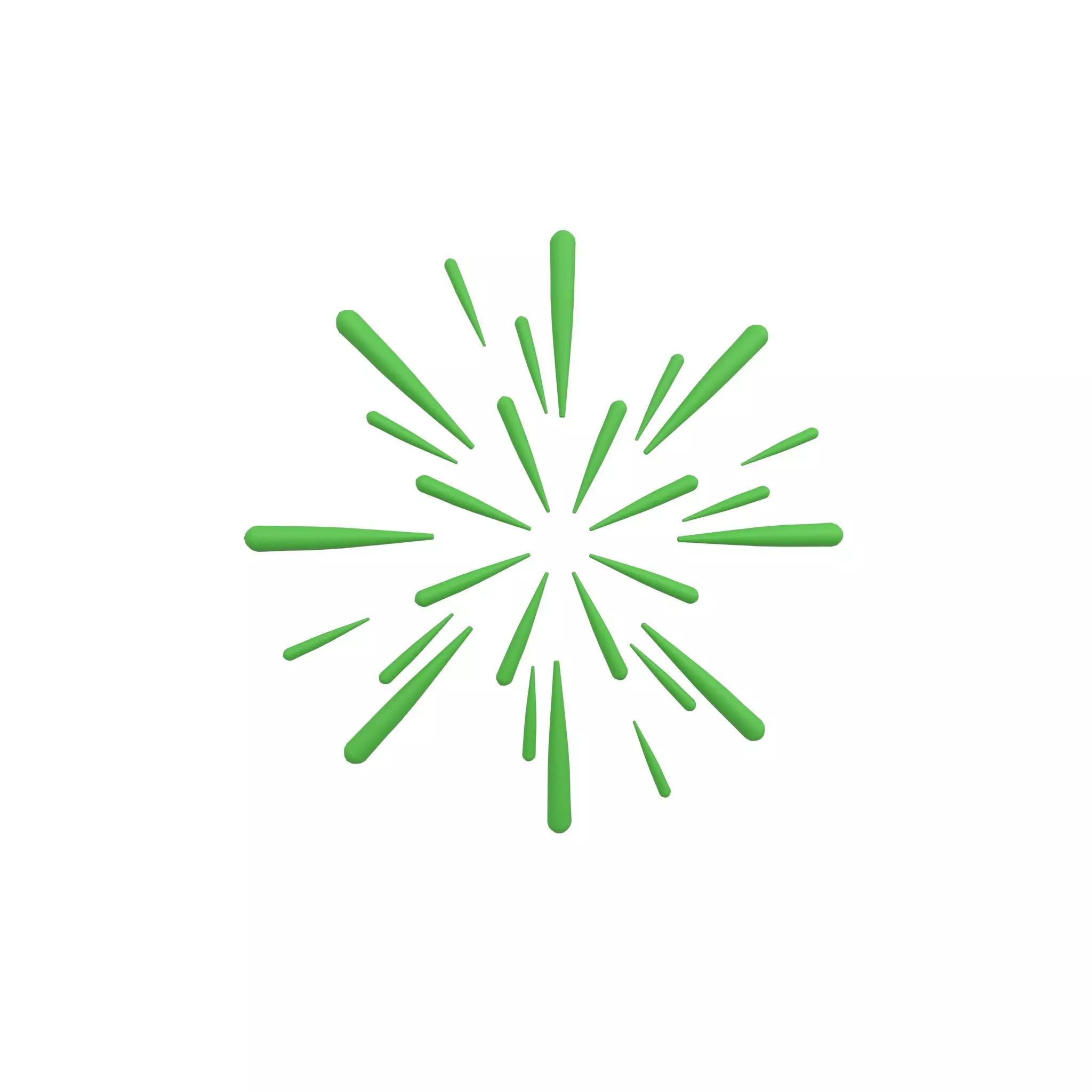 Fireworks v1 006 Low-poly 3D model_0