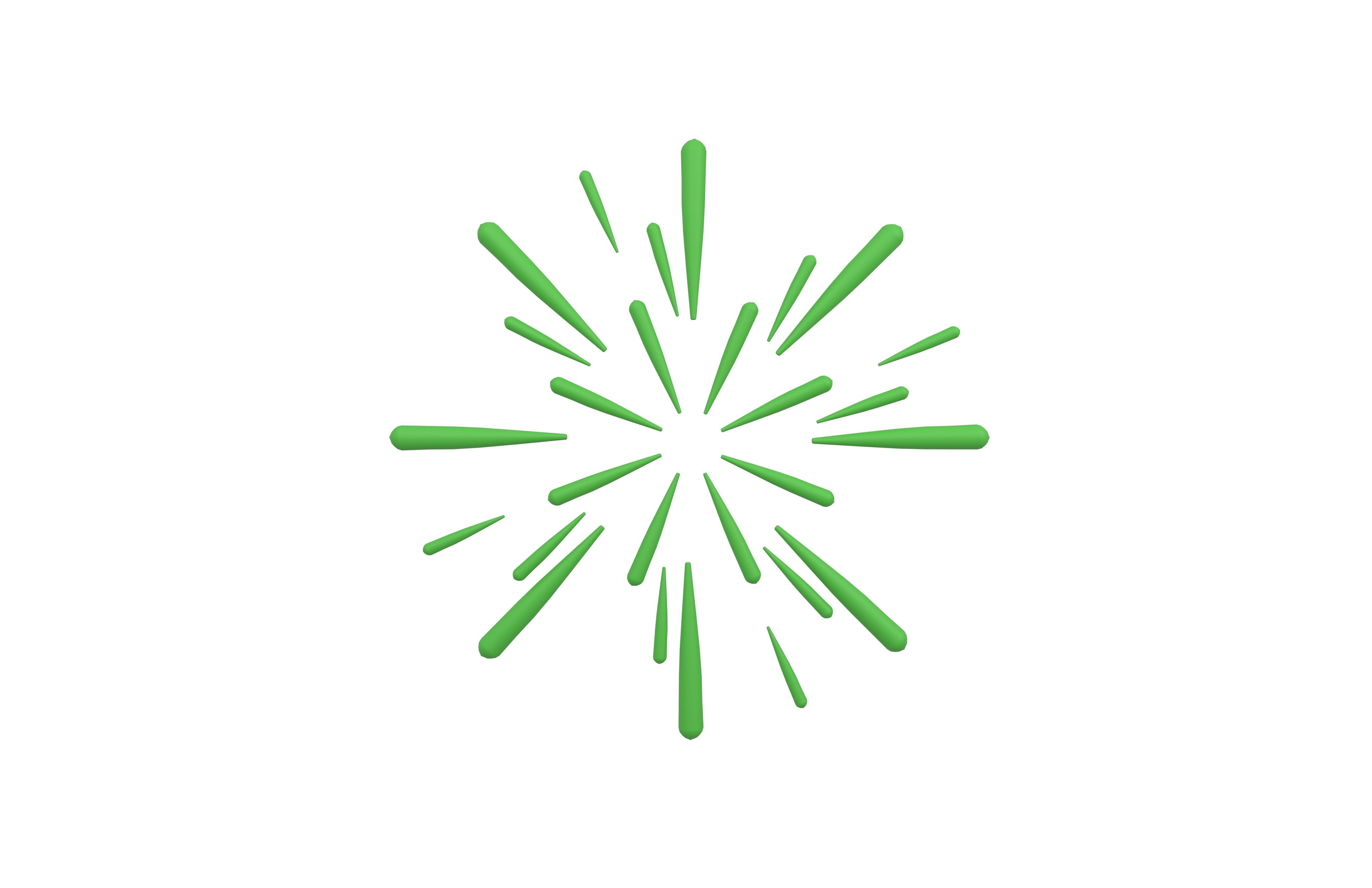 Fireworks v1 006 Low-poly 3D model_1