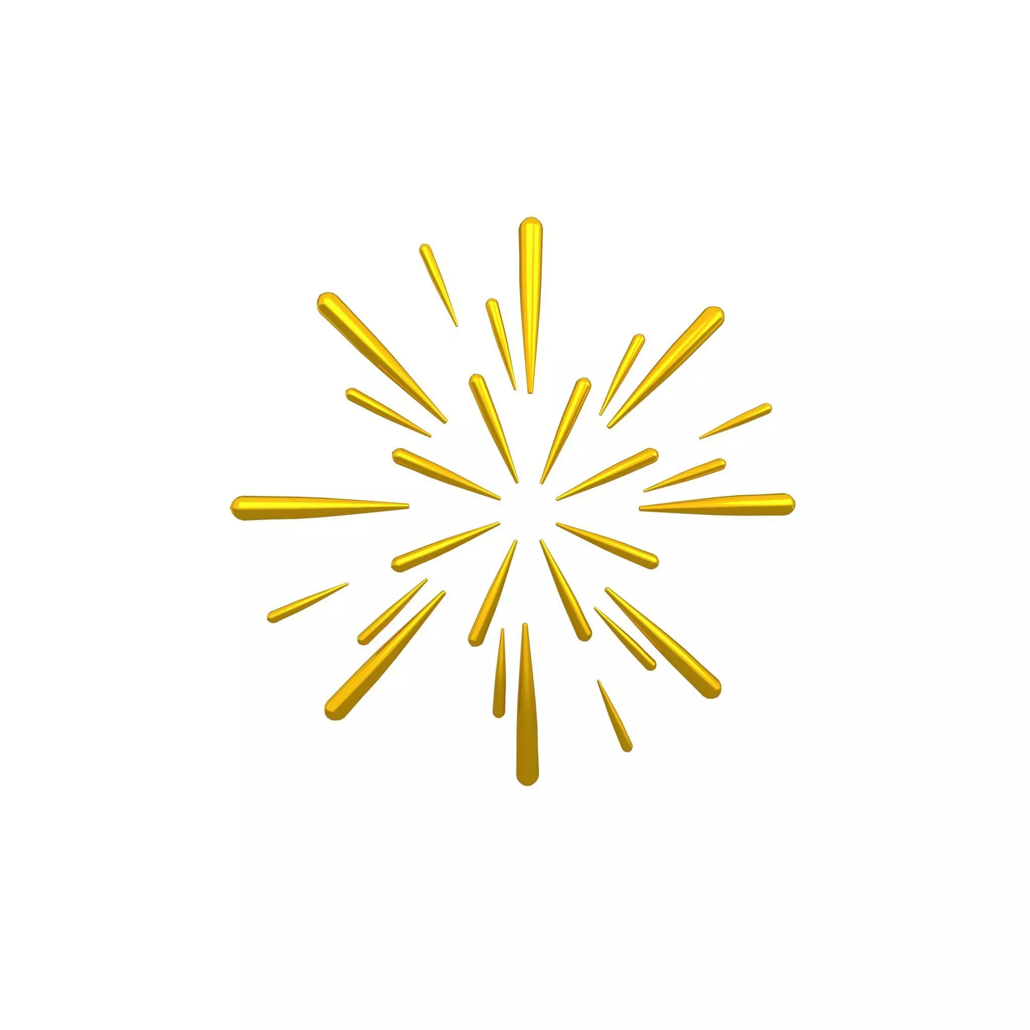 Fireworks v1 013 Low-poly 3D model_0