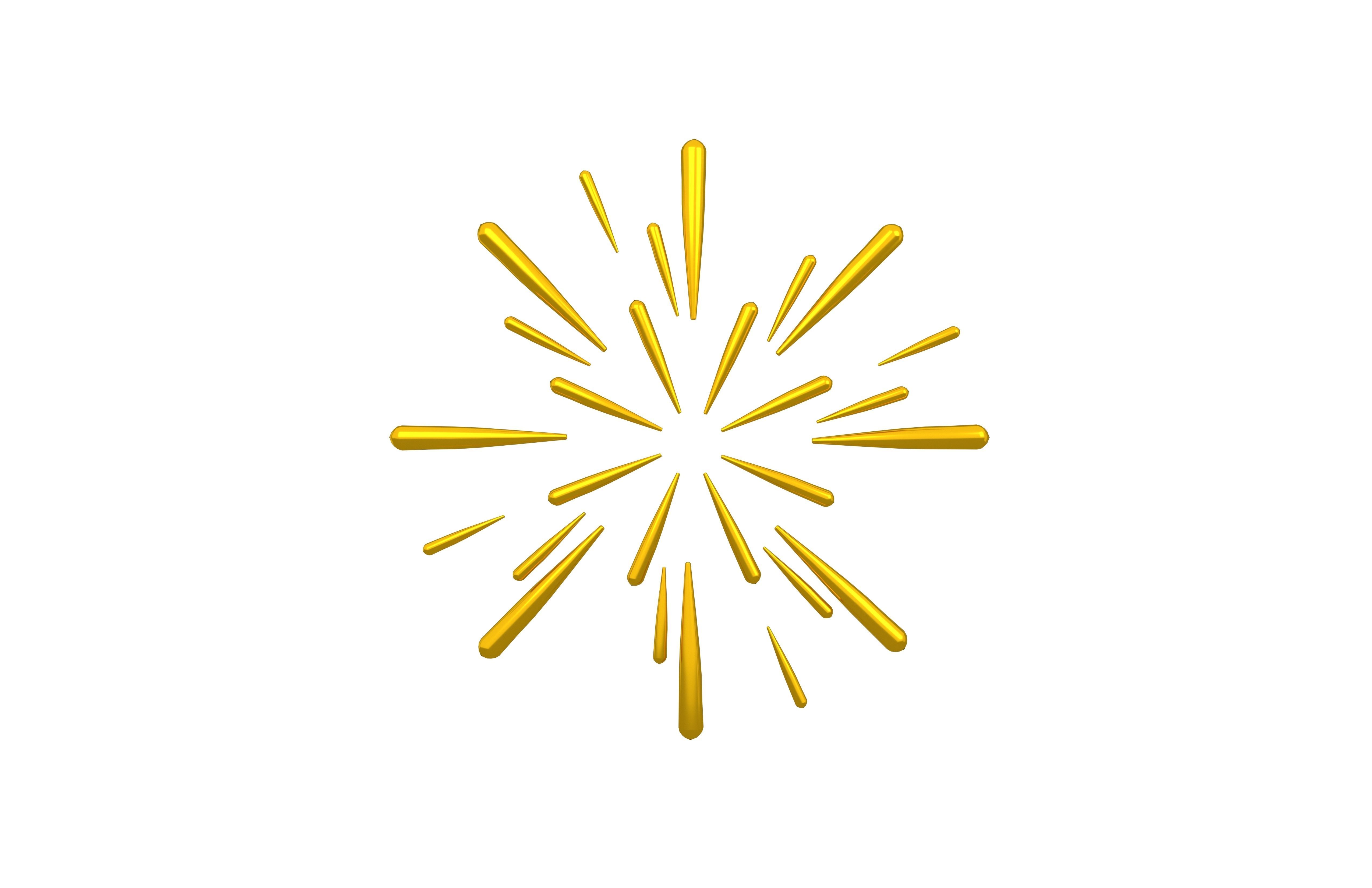 Fireworks v1 013 Low-poly 3D model_1