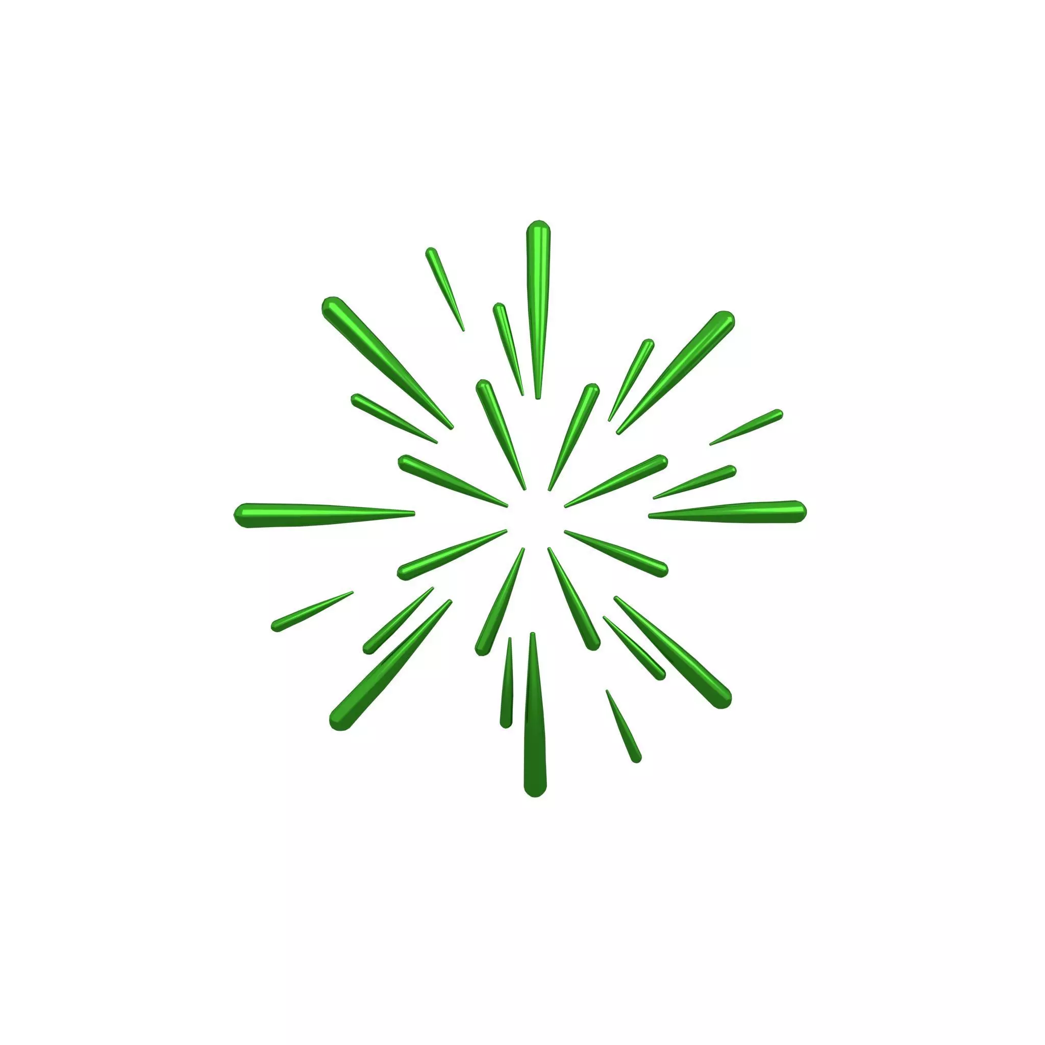 Fireworks v1 014 Low-poly 3D model_0